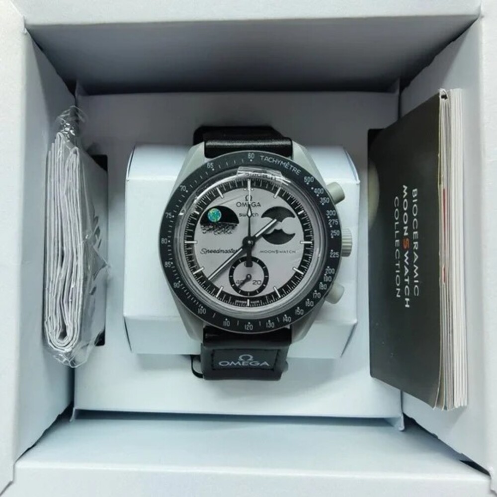 Swatch x Omega Moonswatch Mission To Earthphase Watch